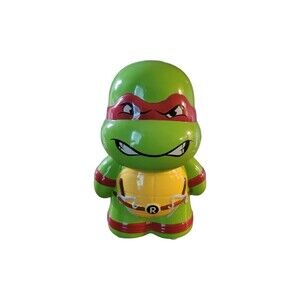 Fab NY TMNT Raphael Piggy Bank Kids 9x6x3 Green Collectible